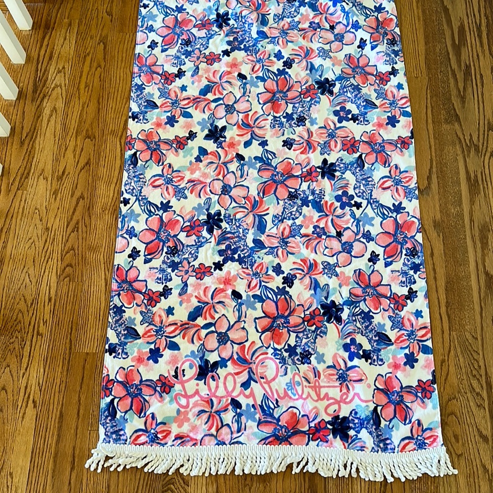 Lilly Pulitzer, large beach towel, new w/o tags